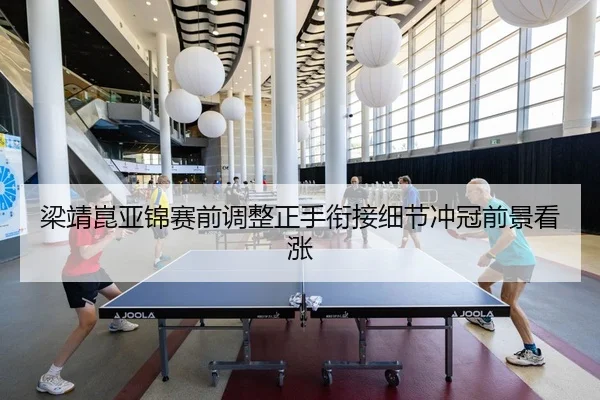 梁靖崑亚锦赛前调整正手衔接细节冲冠前景看涨